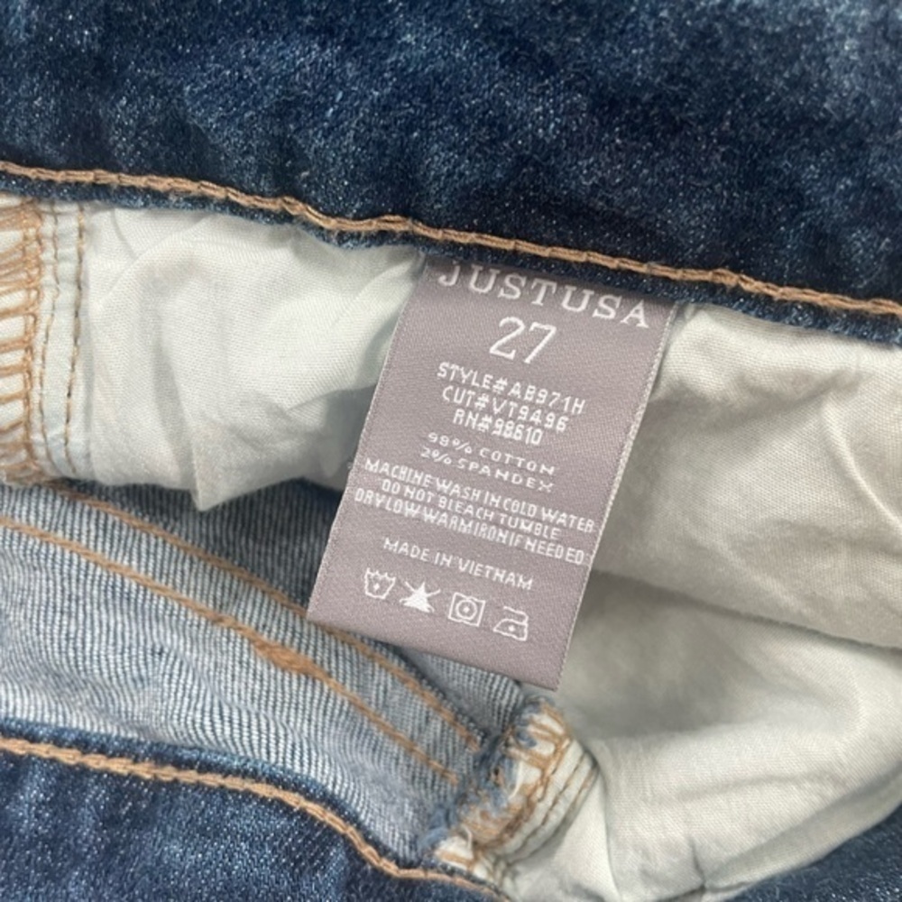 Stitch Fix • Just USA Denim Jean Shorts Blue 27 - Picture 3 of 4